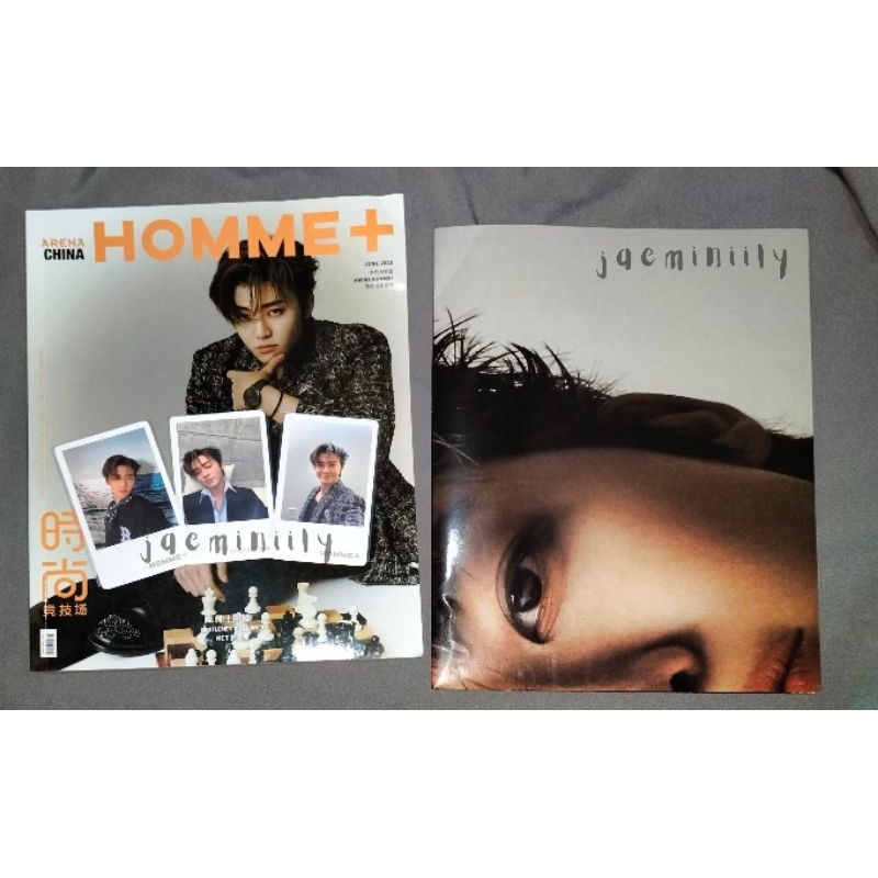 Magazine Arena  China Homme+ Jaemin Chenle cover Jaemin (BACA DESKRIPSI PRODUK)
