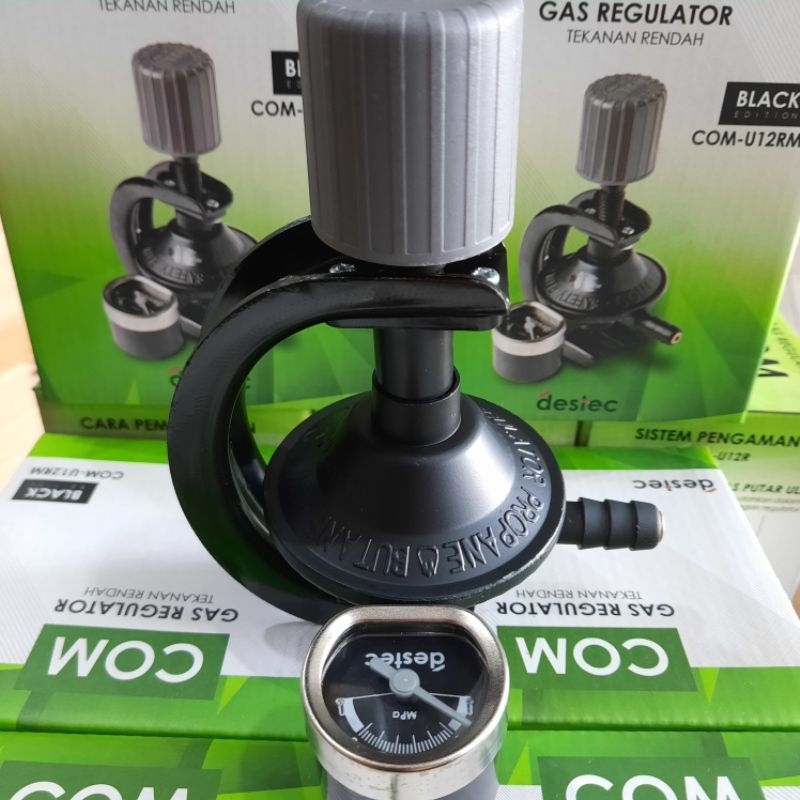 Regulator gas destec amper / regulator + pengaman SNI