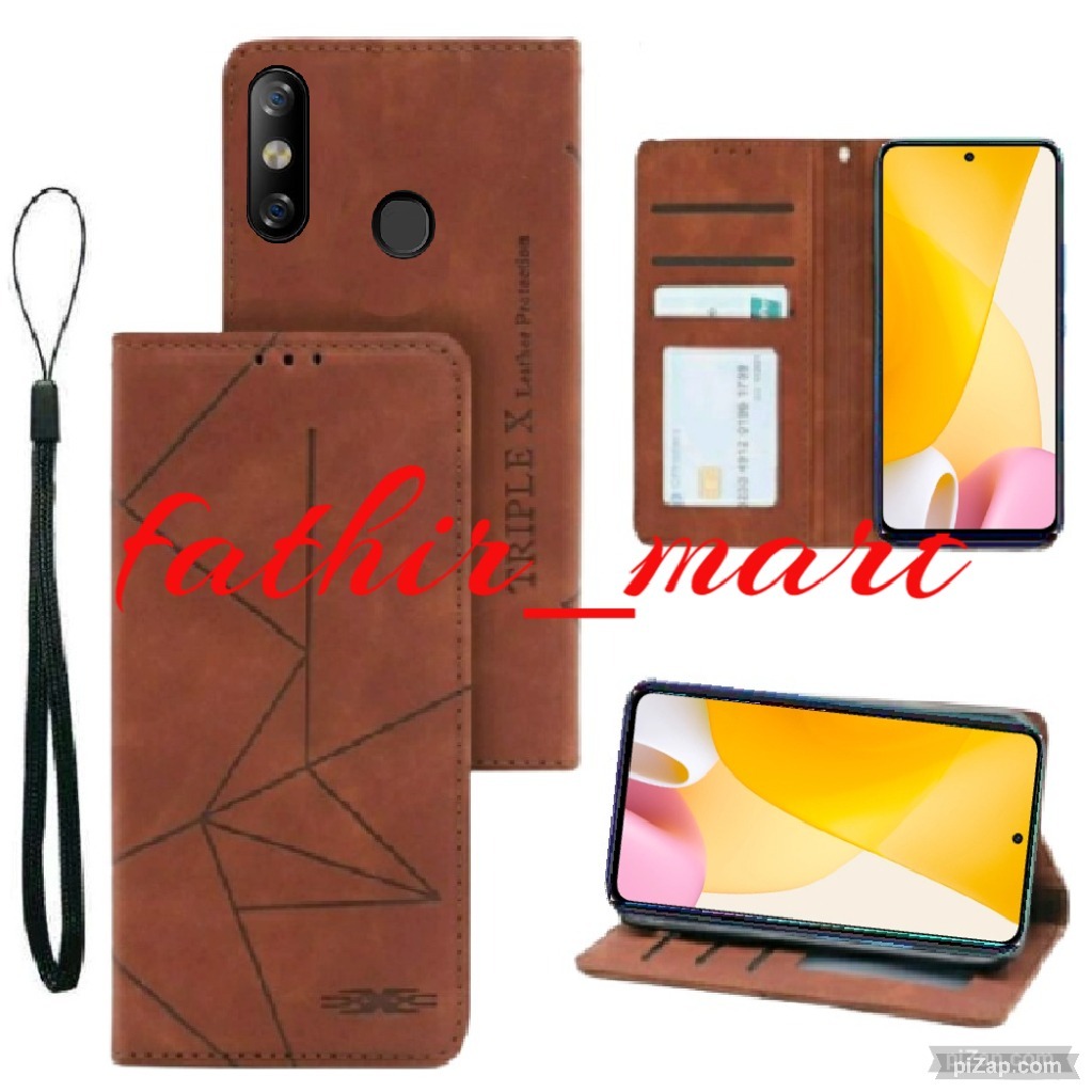 CASE XIAOMI REDMI NOTE 5  NOTE 5 PRO CASE DOMPET MOTIF CASE Magnet Flip Leather Cover Leather Magnet