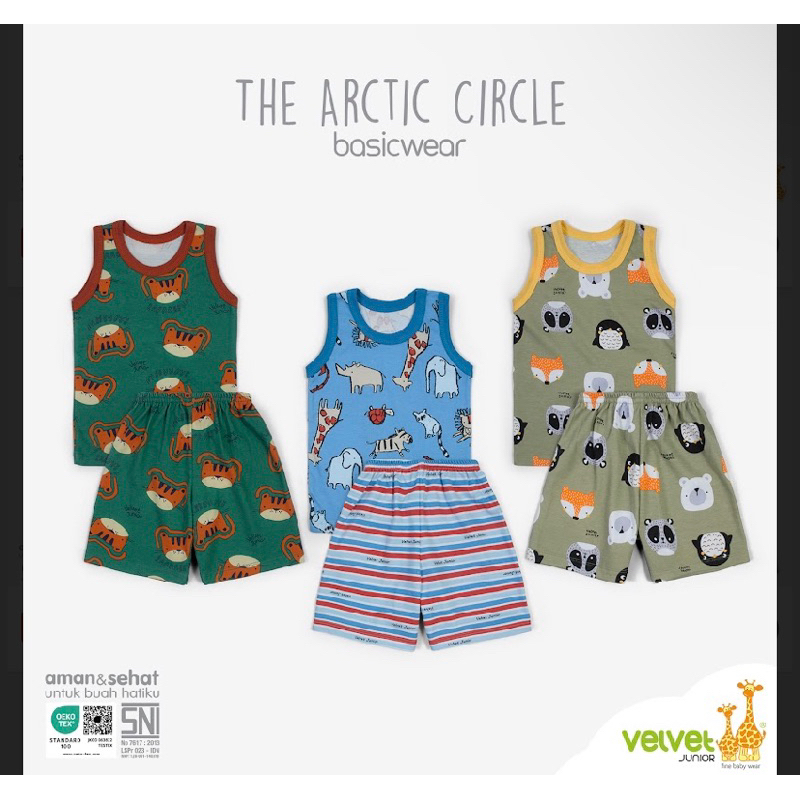 Setelan kutung SML, XL,XXL Velvet Junior