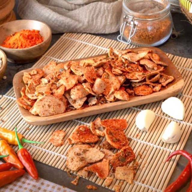 

Basreng pedas Daun jeruk 170 gram