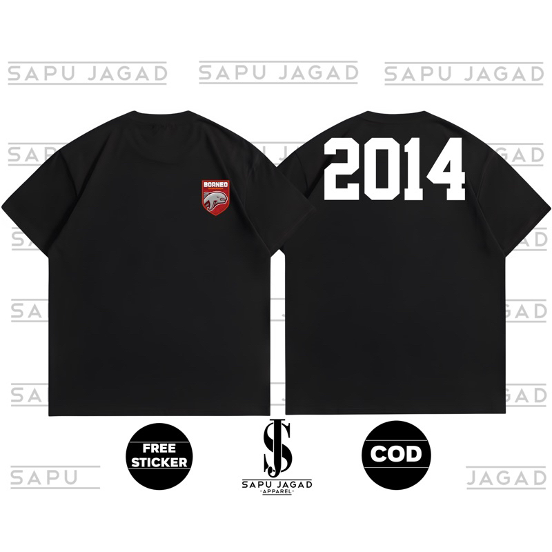 KAOS BORNEO FC LOGO / KAOS BORNEO FC 2014