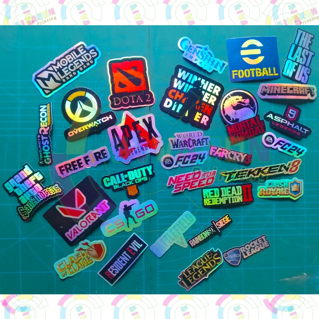 

( 1 pack ) Stiker game/stiker game