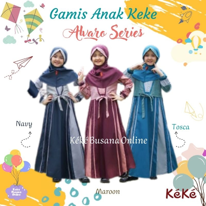 Gamis Anak Keke ~ Alvaro Series ~