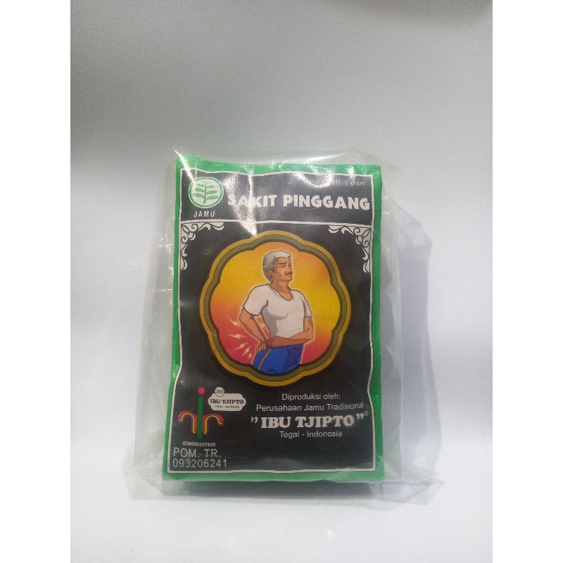 

jamu ibu TJIPTO 'Sakit Pinggang ' (10pcs/pack)