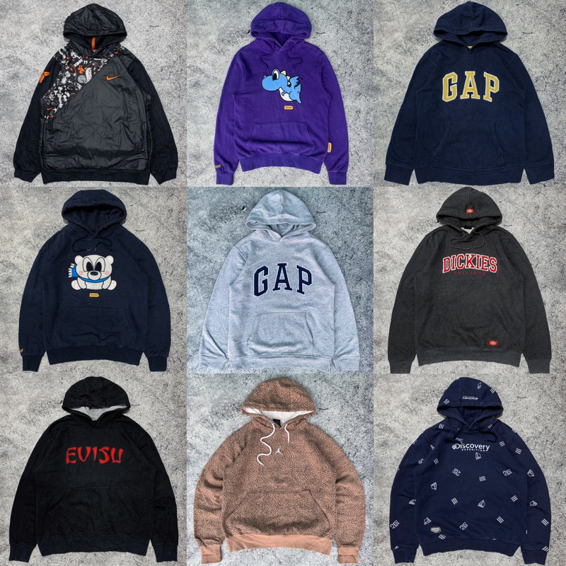 Hoodie / Zipper Second Mix Brand Crewneck Unisex Sweater Branded