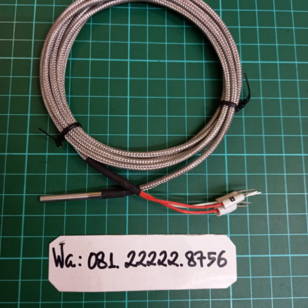 

Thermocouple RTD PT100 Dia Tube:4mm Panjang Tube:40mm Cable Screen 2M Berkualitas