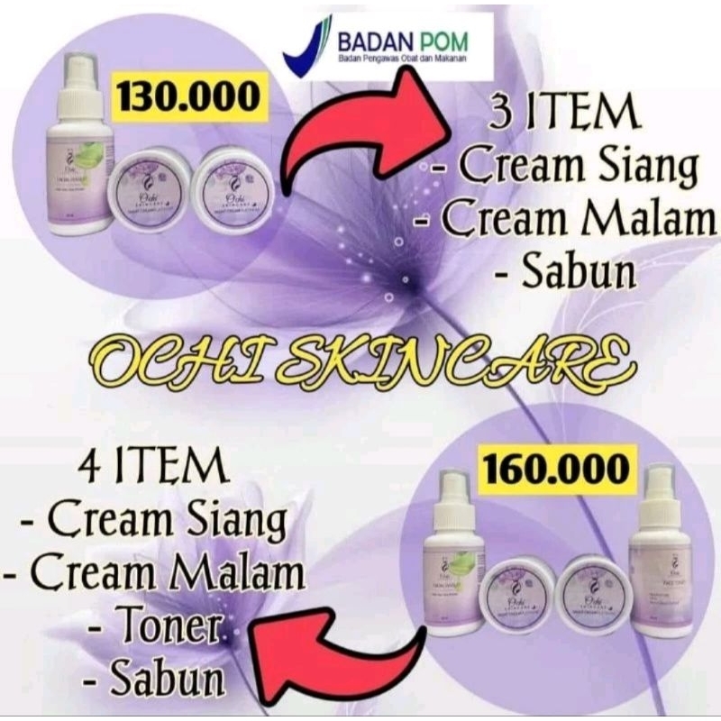 OCHI SKINCARE | OCHI PLATINUM BPOM (3x lebih cepat Mencerhkan)