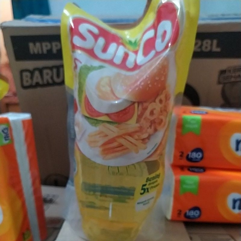 

sunco refil 1L minyak goreng