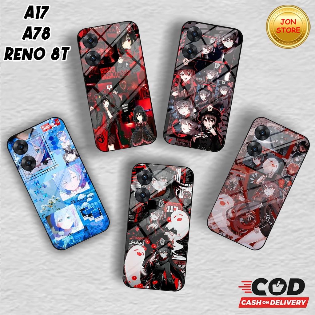 JON-STORE ( JO 60 ) sofcase glossy kilau Terbaru Untuk OPPO A38 OPPO A98 OPPO A58 4G  XIAOMI OPO VIV