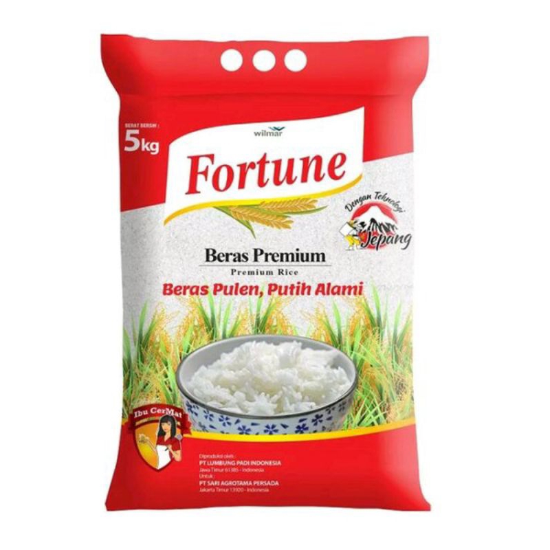 

Beras Fortune 1 kg