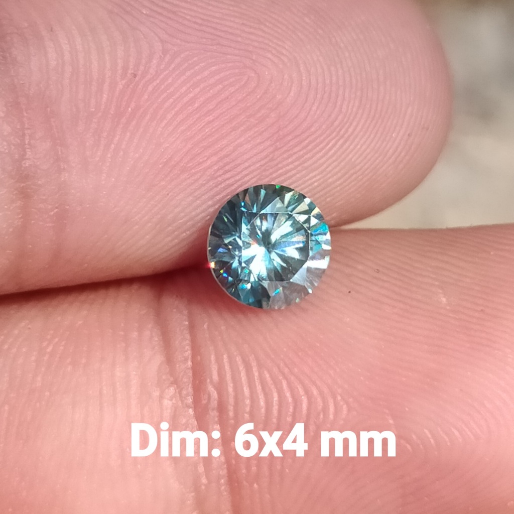PERMATA MOISSANITE HIJAU BIRU SUPER KILAU cek batu lainnya ada ruby wulung bacan akik zamrud katilay