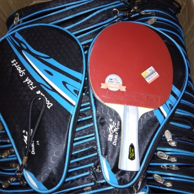 Bet Tenis Meja Double fish J4 ori cocok buat menumbangkan lawan tidak berkutik