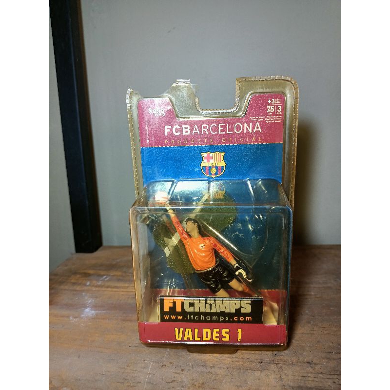 action figure ftchamps pemain bola FCBarcelona Valdes 1