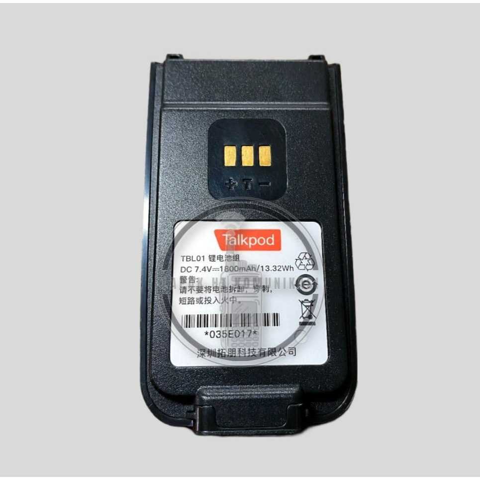 Talkpod TBL01 Baterai N50 N58 N59 Ori 1800mAh POC HT Battery