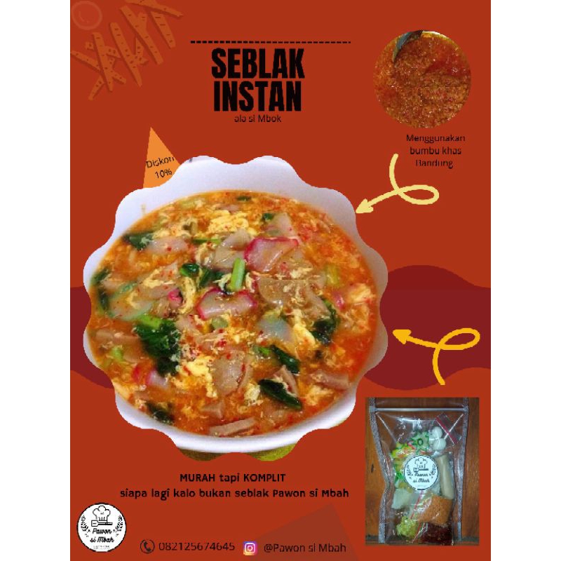 

Seblak Mini Murah No 1 Komplit