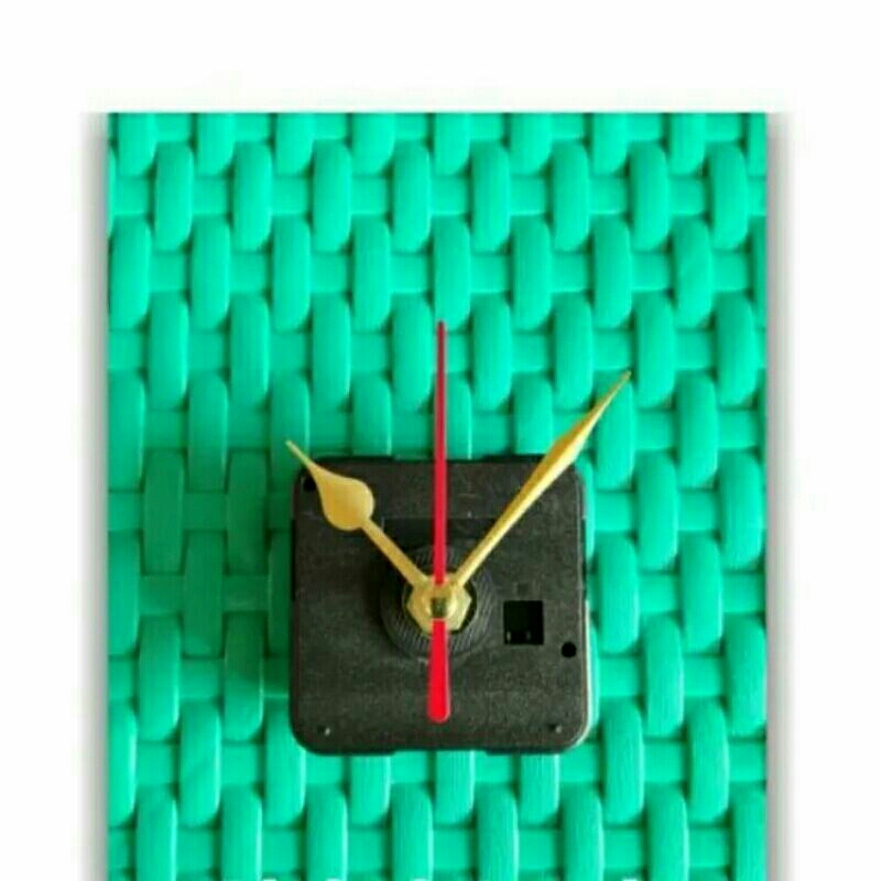 mesin jam dinding berdetak jarum waru kecil