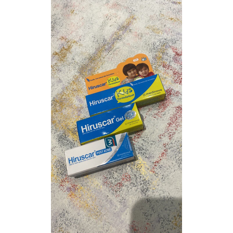 HIRUSCAR GEL ORIGINAL FOR KIDS/ACNE EXP 2024 2025