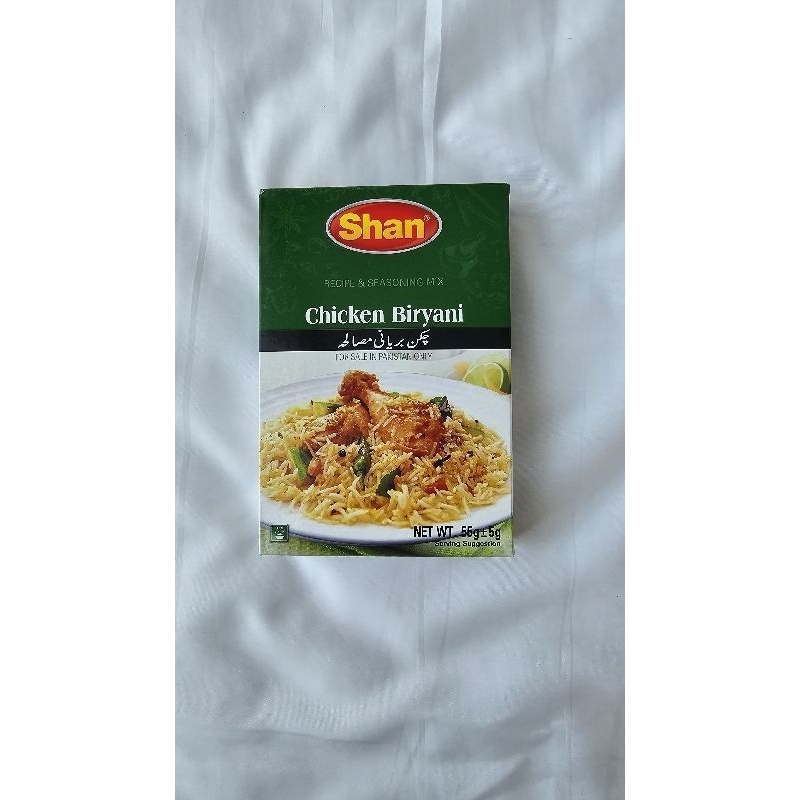 

Shan Chicken Biryani Masala Bumbu Instan Biryani India Pakistan