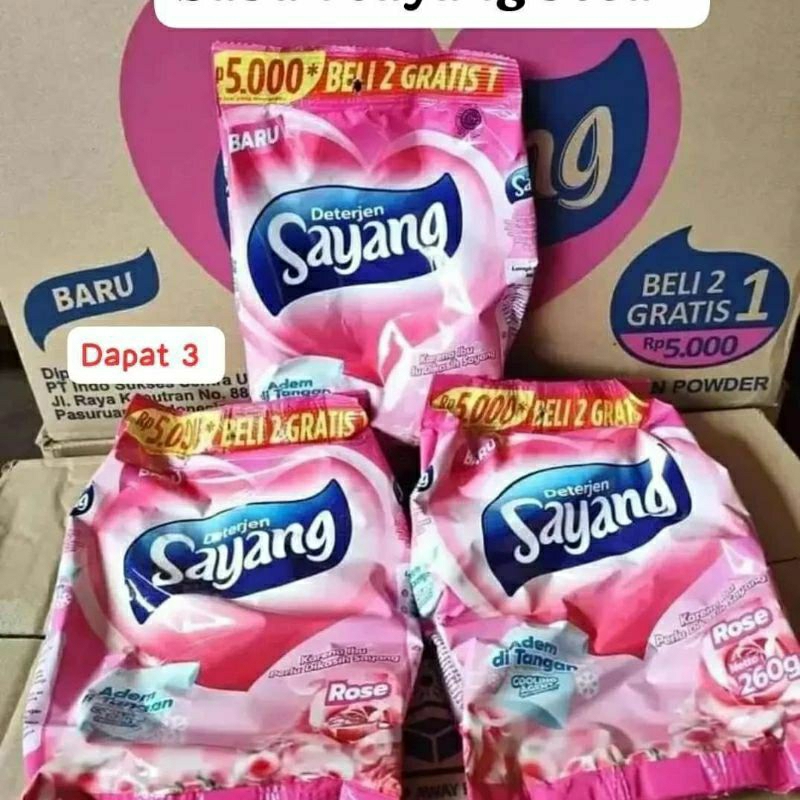 deterjen sayang