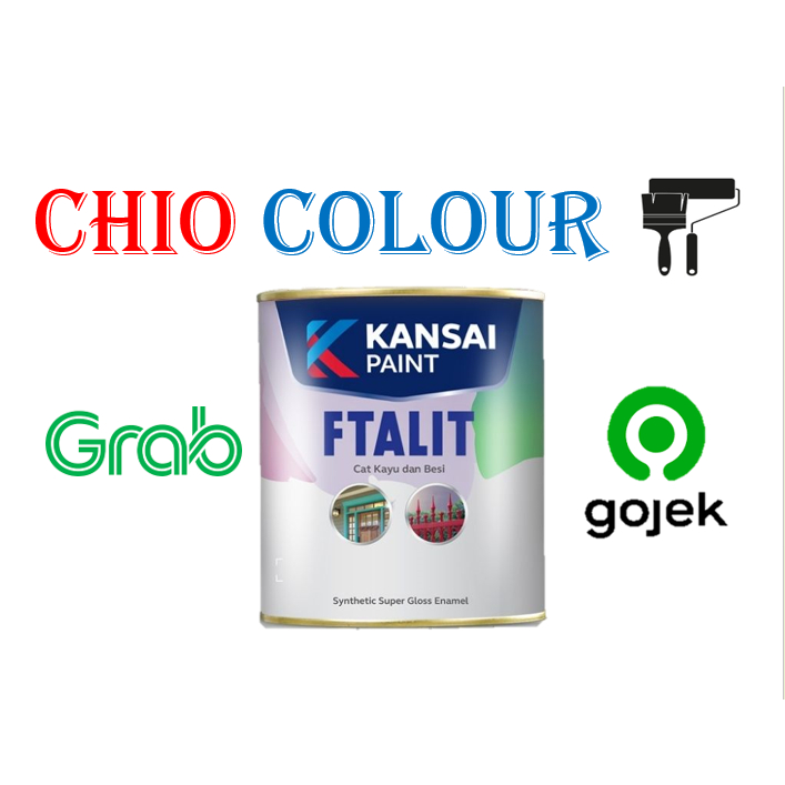 

Cat Kayu Besi Kansai Ftalit Yukon Yellow 1 KG