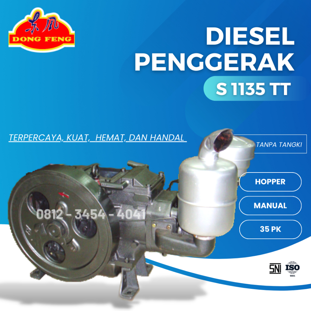 Diesel Engine Manual S 1135 Dongfeng 35 PK S 1135 TT 35 HP