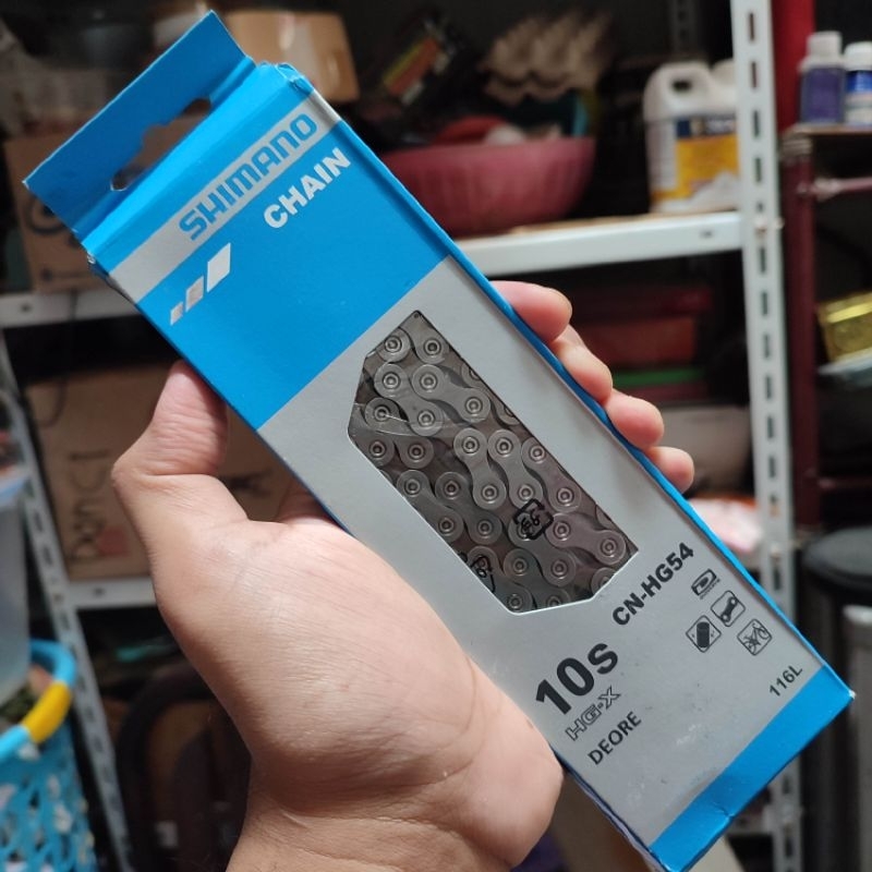 ORIGINAL RANTAI SEPEDA SHIMANO HG54 10 SPEED