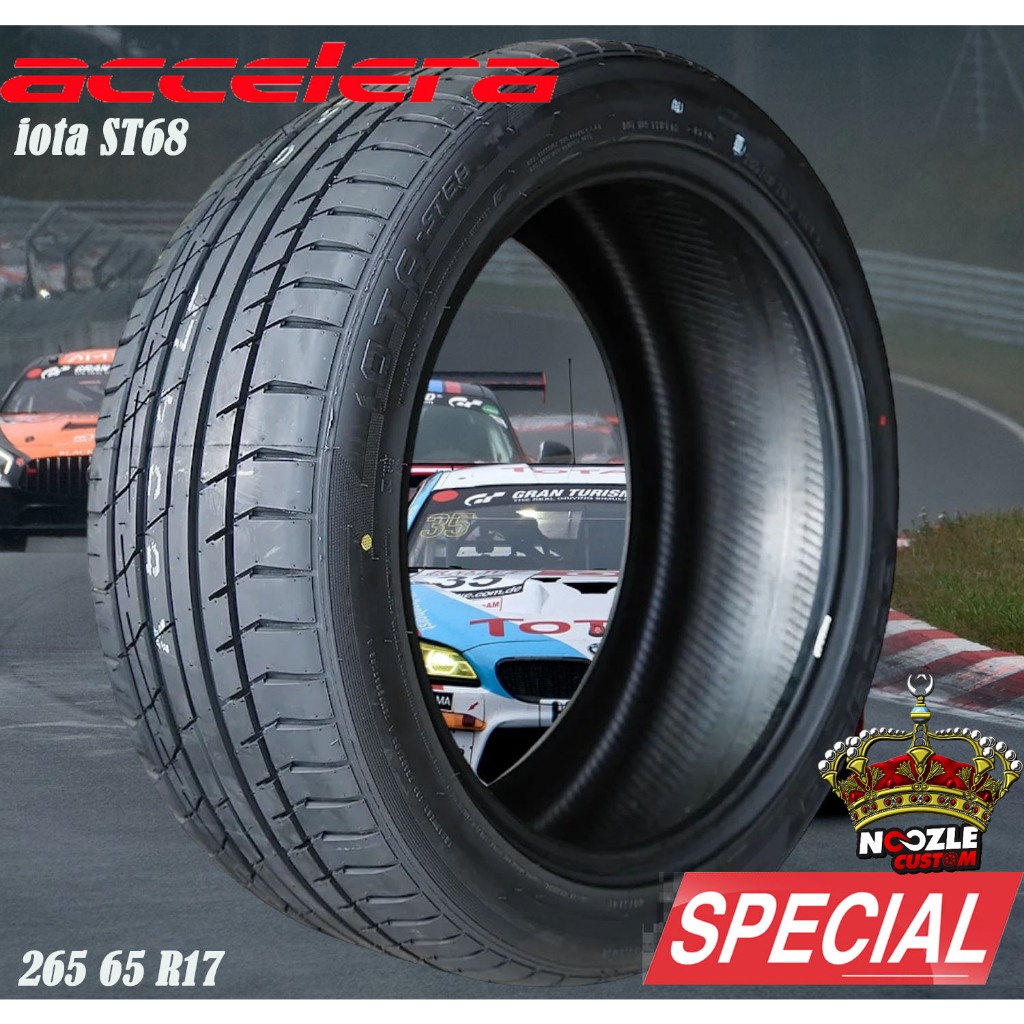 Ban Mobil Standar Fortuner Pajero R17 Accelera 265 65 R17 Nik Terbaru