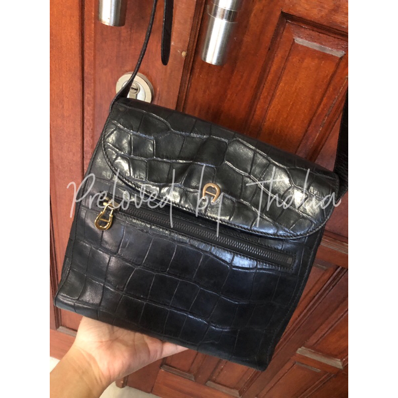 Preloved tas Aigner Authentic