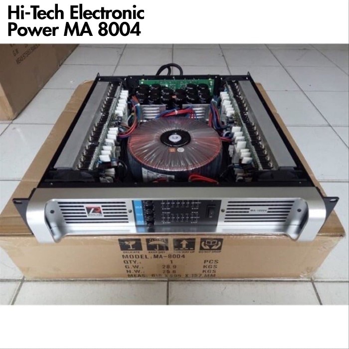 Power Ampli 4 Channel Pasline MA-8004 MA8004 Pasline MA 8004 Original