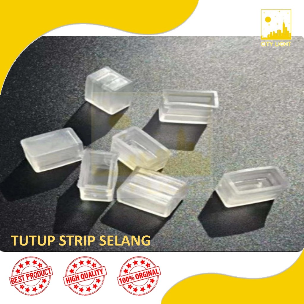 Tutup Ujung Lampu Led Strip Selang 5050/Tutupan Lampu Strip Selang 5050