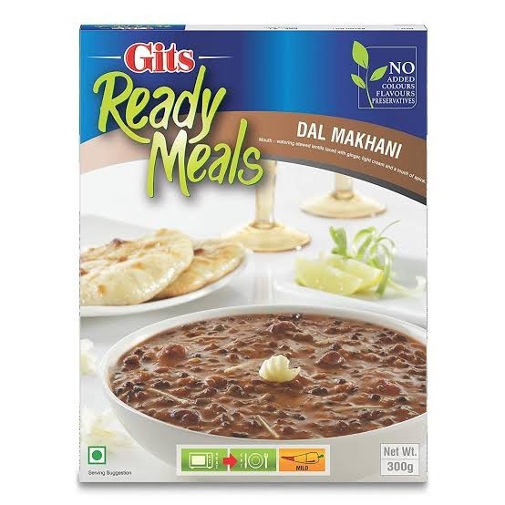 

Makanan India Gits Ready Meals Dal Makhani 300gr /Makanan Import