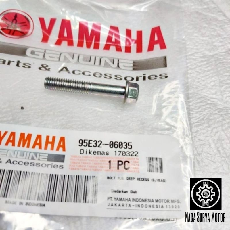 Baut cover tutup bak CVT All new NMax New Aerox 95E32-06035 ORI YGP