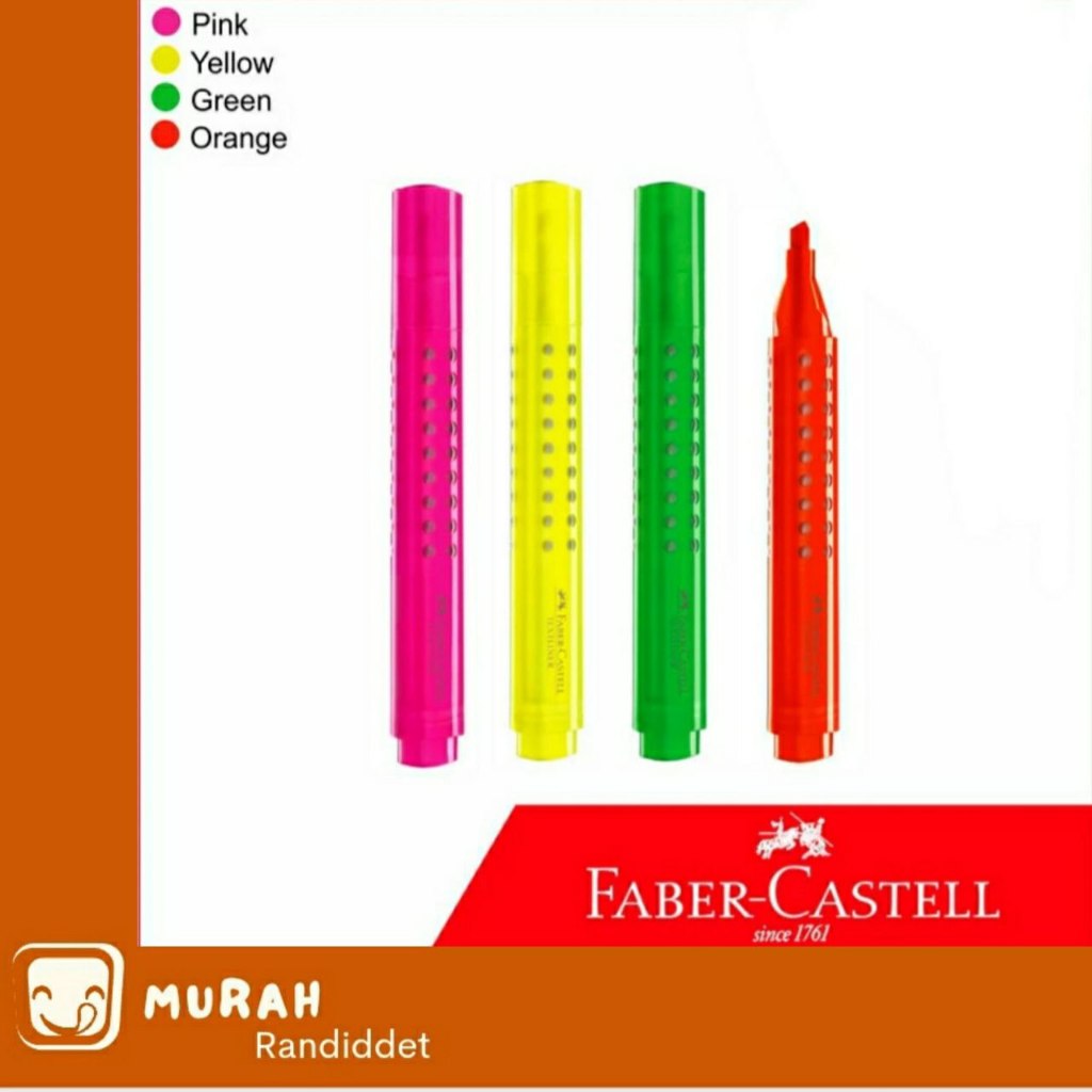 

Textliner Grip Faber Castell - varian colour pink