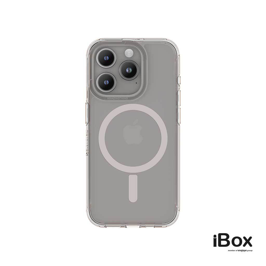 AmazingThing iPhone 15 Pro Minimal MagSafe - Titan Gray