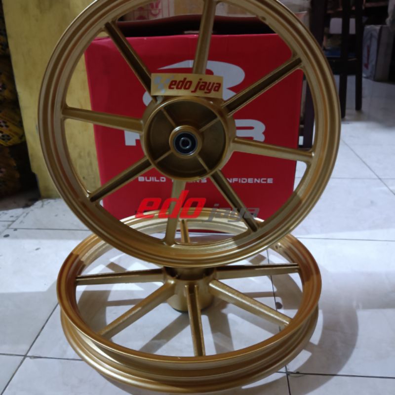 VELG VELK PELEK JUPITER Z / FIZ R / VEGA RCB SP 811 GOLD PALANG 8 RING 17 X160/185 ORIGINAL RCB