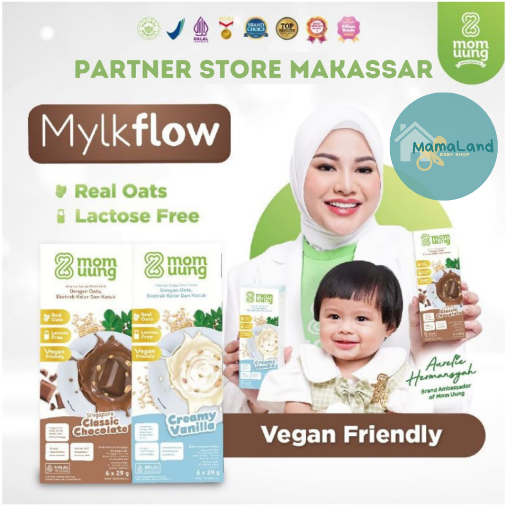 Mom Uung - Susu Mylkflow Pelancar Asi / Singapore Classic Coklat/Vanila HALAL - Makassar
