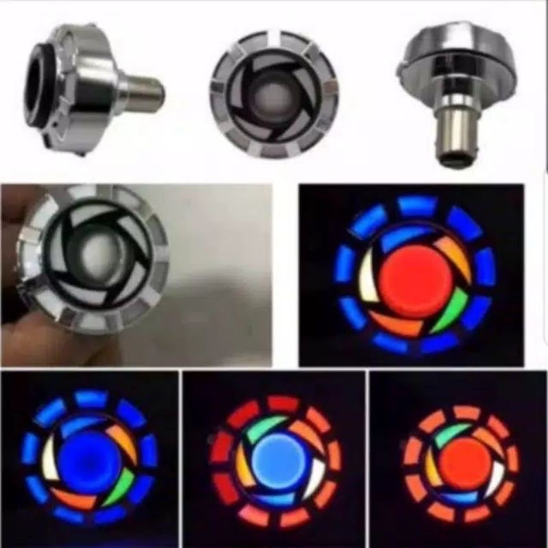 Lampu Stop Projie Mini Rainbow Lampu Stop Rem Belakang Mini Projie Rainbow Universal Semua Motor
