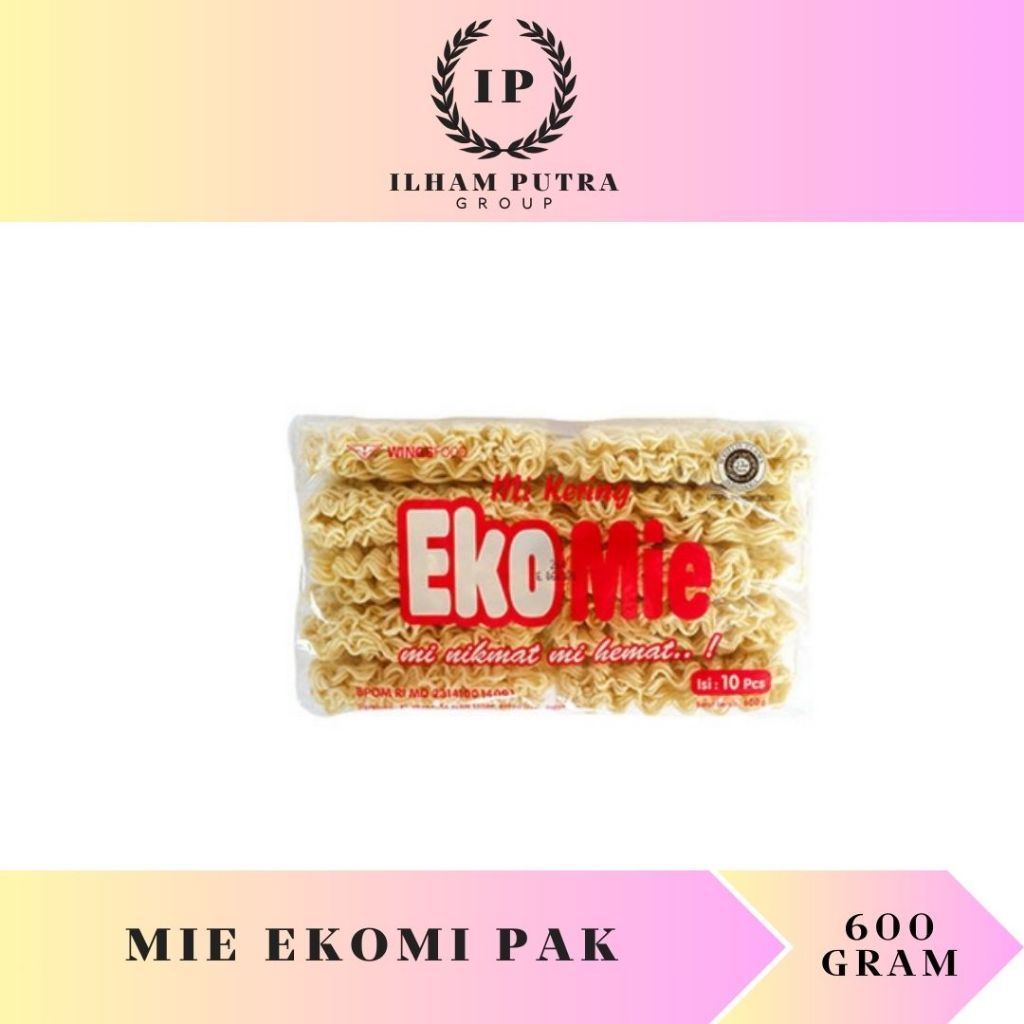 mie ekomi super 600gr (1 dus isi 6pack)