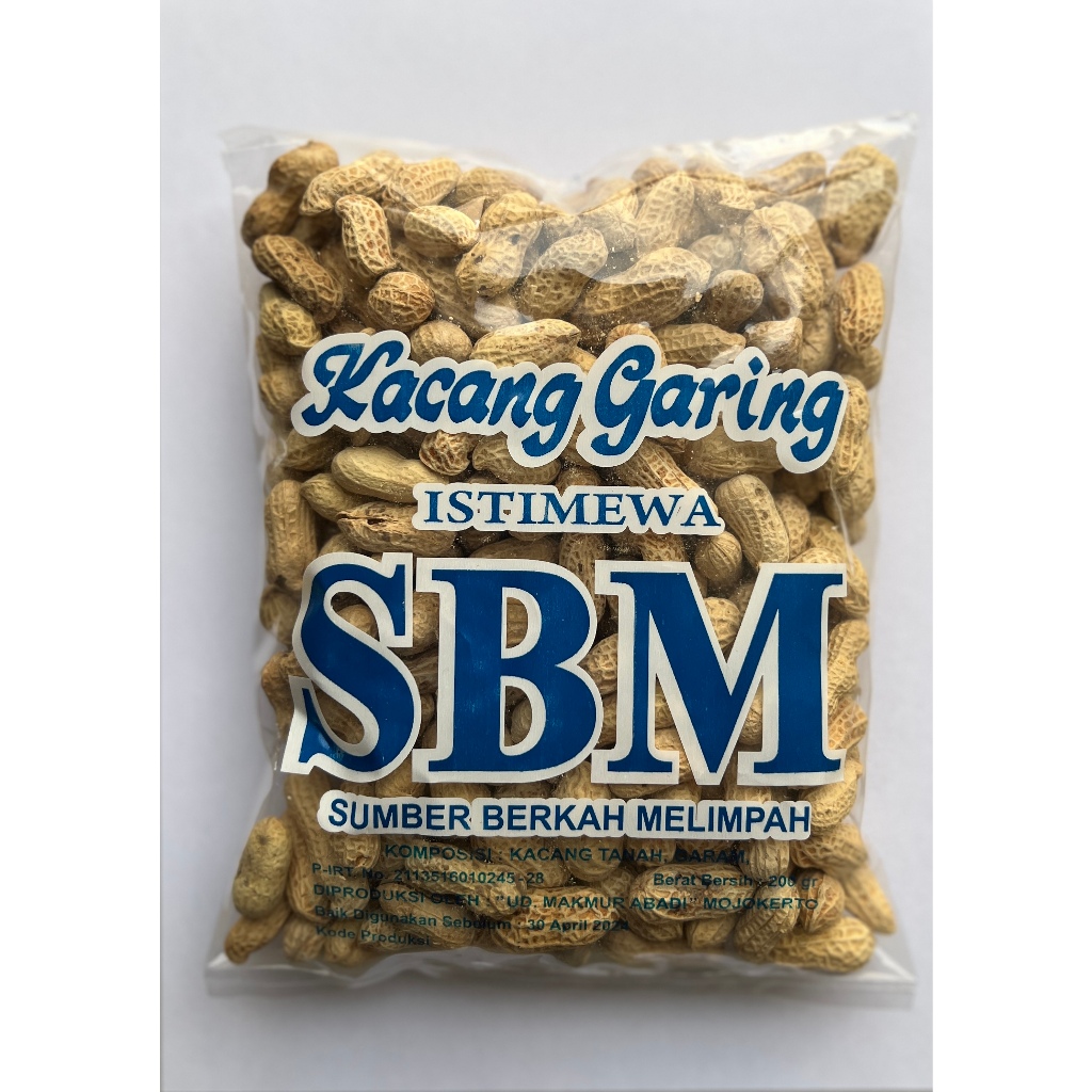 

Kacang Garing Istimewa SBM - 200 gram