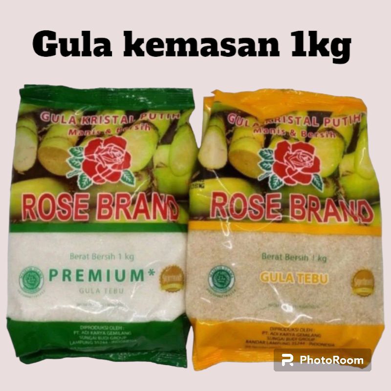 

Gula Rose Brand 1kg kediri JATIM
