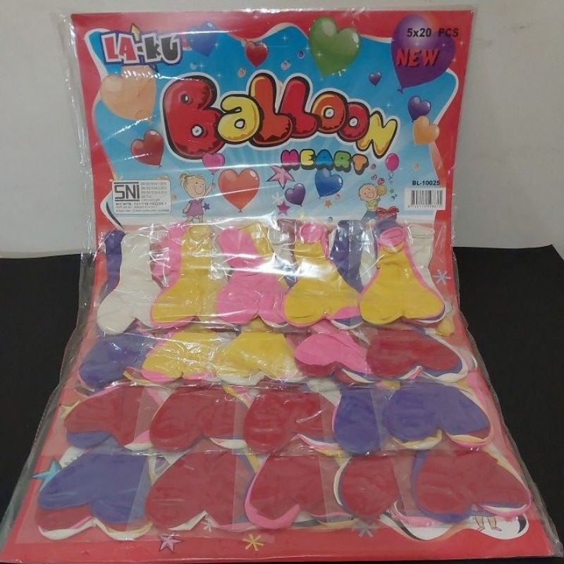 (1 renteng) Balon Love