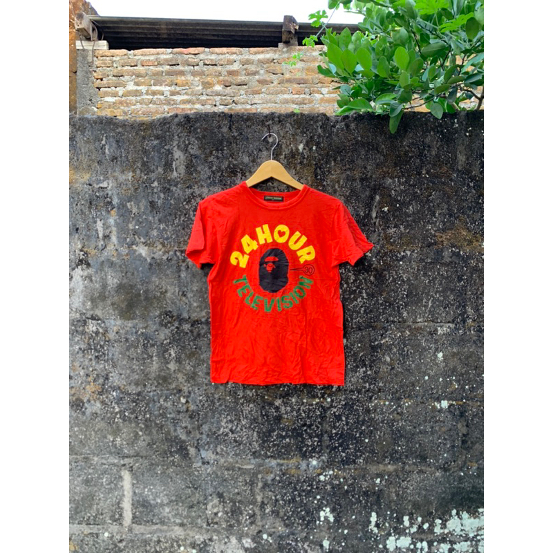 Tshirt 24 hours television Bape Size S