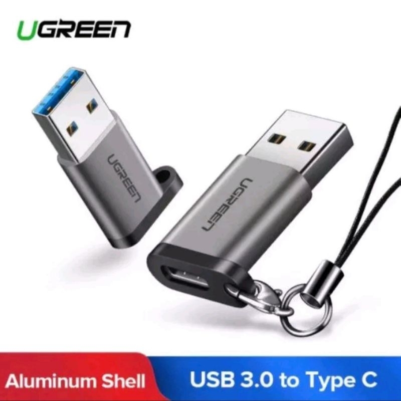 Ugreen Converter USB Type C Female to USB 3.0 Male OTG Anker Vention Uneed Baseus Vivan Aukey Basike