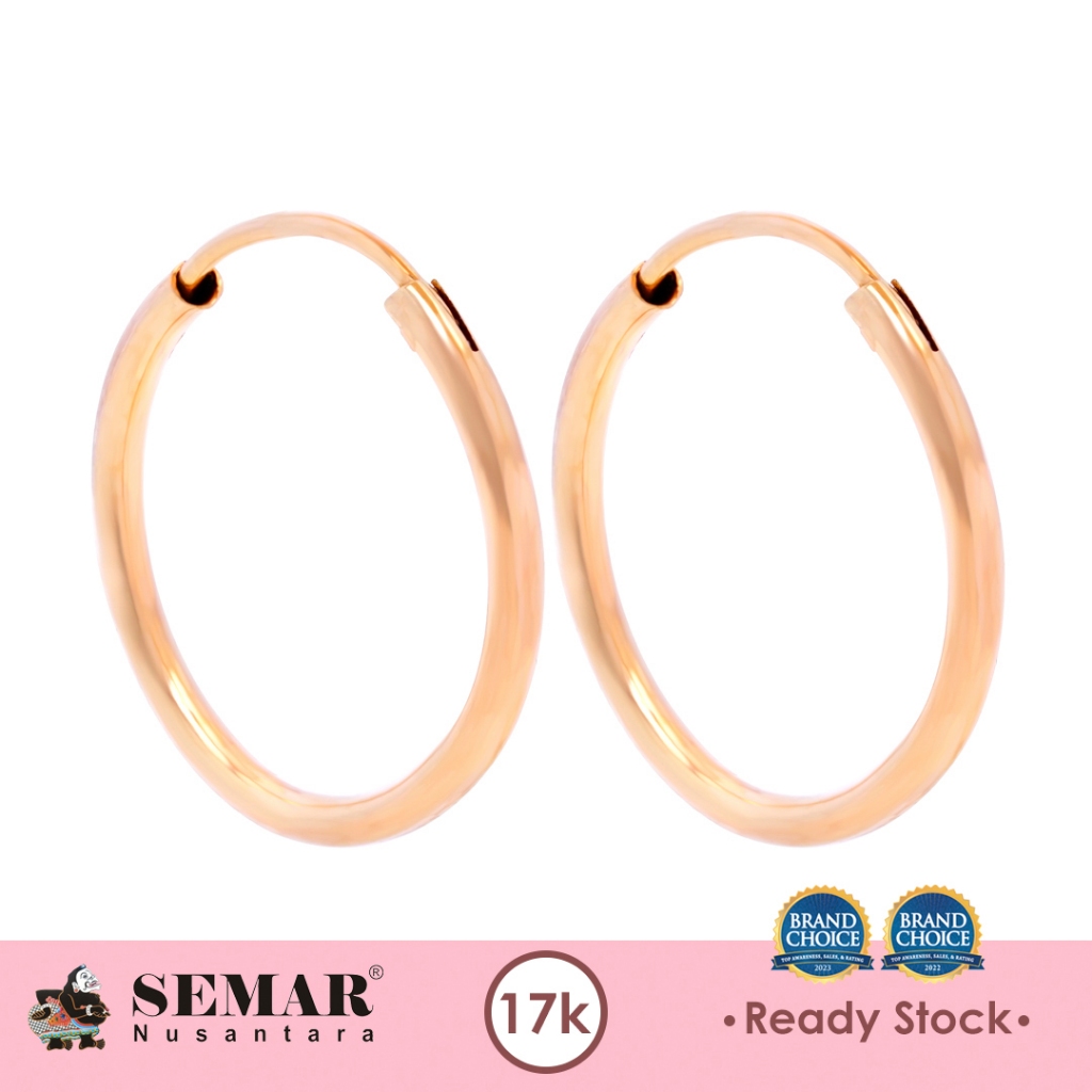 Anting Emas Jipsi Original Gold 17K Semar Nusantara