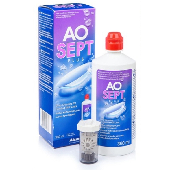 alcon aosept plus contact lens solution cairan pembersih softlens ao sept plus