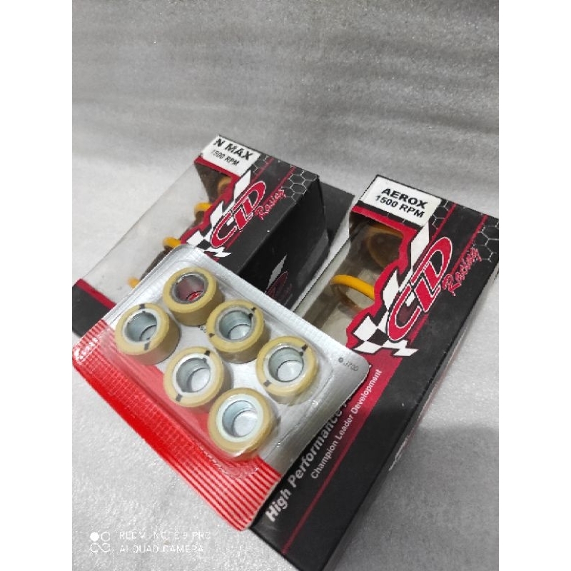 paket per cvt original CLD 1500 RPM Aerox155 plus rolller Aerox155