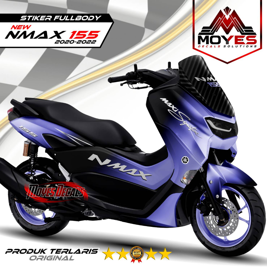 Stiker Nmax new 155 Full Body 2022 Decal Nmax Full Body Terbaru 2022-2024  Nmax Variasi Decal Nmax N