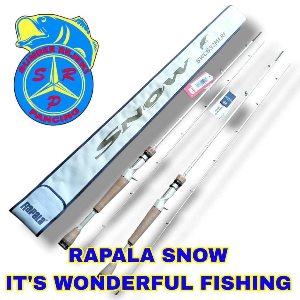 Joran Bc Rapala Snow 632mlrf 632lrf 190cm