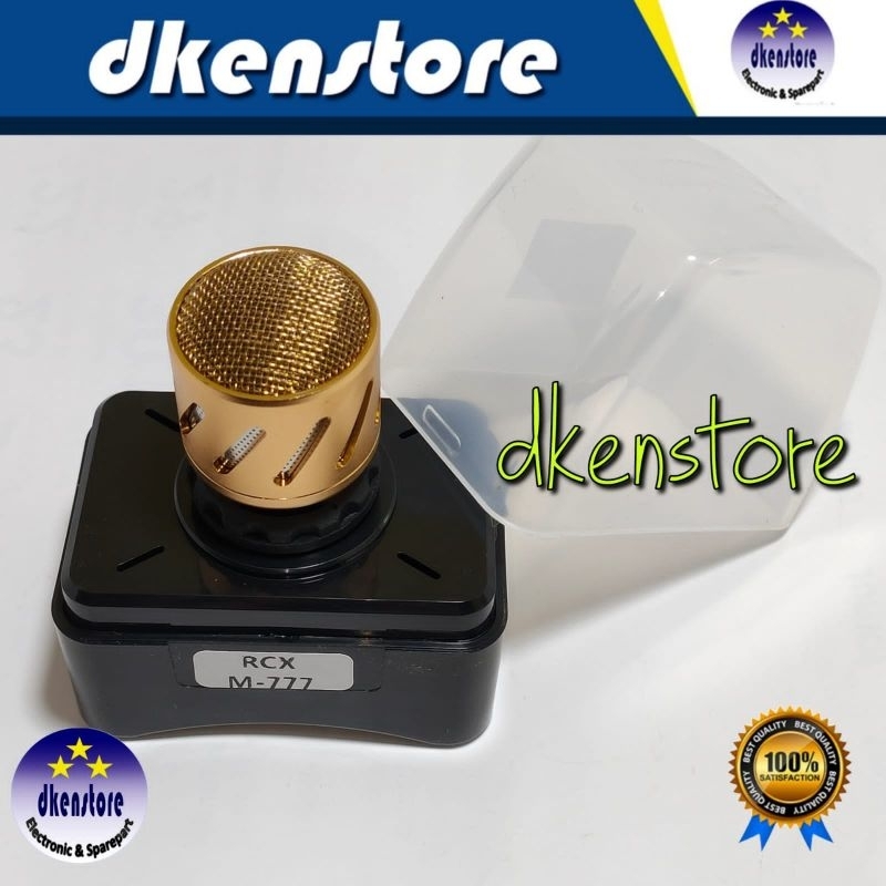 Spool Mic RCX M777 spul mik M 777 Pro Sensitif Panggungan Flat